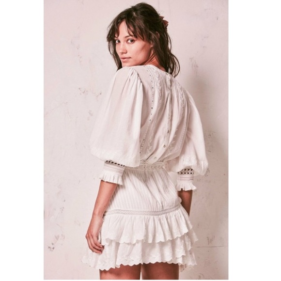 NWOT LoveShackFancy Lorelei Dress - Picture 10 of 12